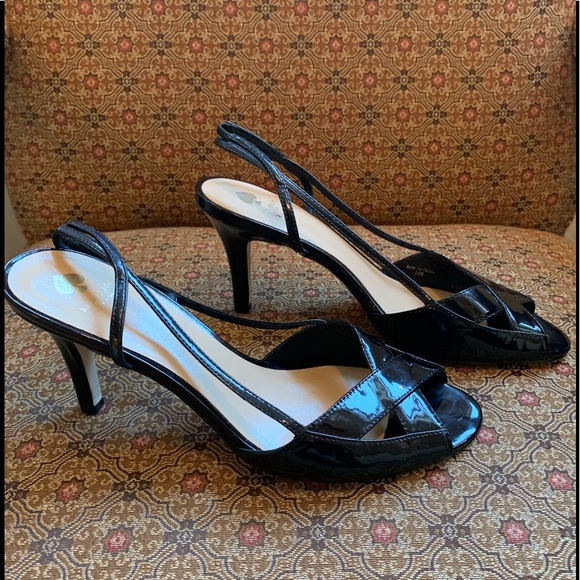 Kate Spade Patent Leather Slingback Heels - Picture 3 of 6
